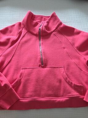 lululemon athletica Pink Half-Zip Pullover Sweater
